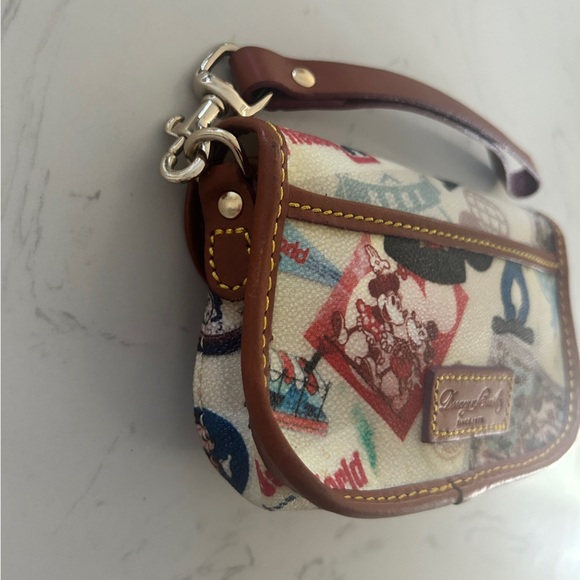Dooney & Bourke Disney World Retro Wristlet – 40th Anniversary Theme Park Icons - Picture 8 of 15